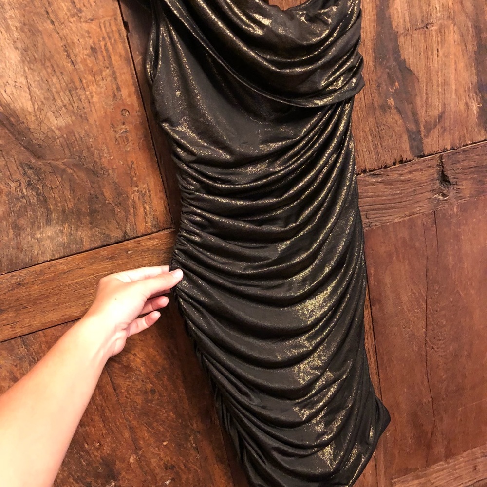 Holiday Shimmer Sexy Cocktail Dress View 3